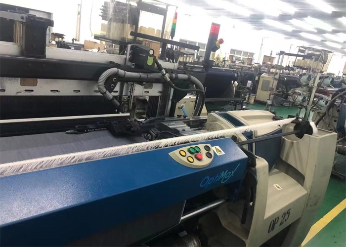 Picanol OPTIMAX 220cm used rapier looms, year 2014, dobby, code24156 