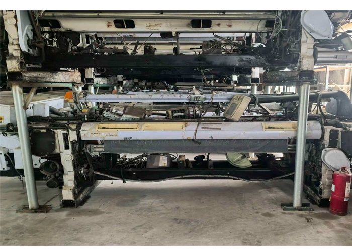 Somet Alpha PGA -220cm used rapier loom, year 2009, code 24291