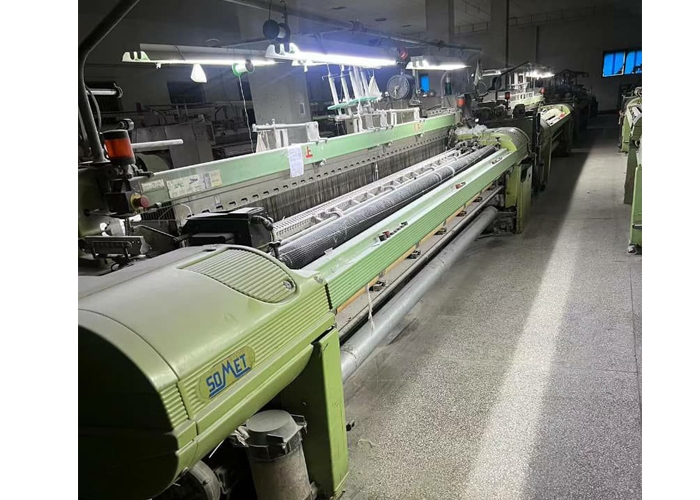 بافندگی رپیری سومت تما سوپراکسل، عرض 380cm، دابی، سال 2001، کد 18836 