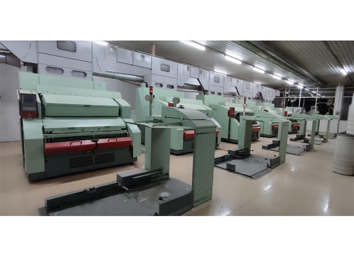 خط ریسندگی اپن اند ریتر، 2200 روتور، سال 2007، کد 20397