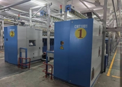 Hicorp 1801 Fully Automatic Coarse Yarn Spinning Machine, 168 spindles,Year 2017, code 24293
