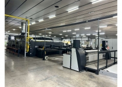 ICOMATEX STENTER FOR KNITTED FABRICS, YEAR 2014,KLIEVERIK LAMINATING MACHINE, YEAR 2005, CODE 23891