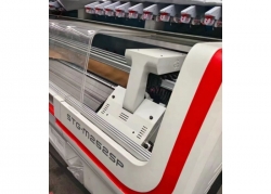 Used Steiger flat knitting machine, Year 2019, 16g, code 
