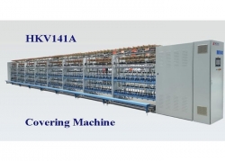 دستگاه کاورینگ نخ HKV141A با 288 اسپیندل،،مناسب نخ 30 Ne و 150 دنیر، کد 24336