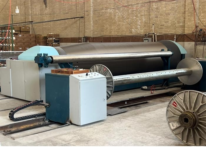 دستگاه چله پیچ بخشی ماهان، عرض 360cm، کد 2242
