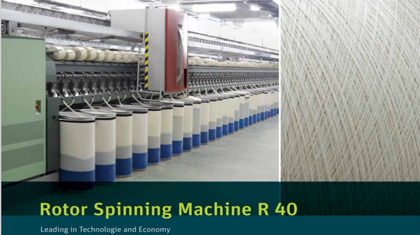 آشنایی با دستگاه ریسندگی اپن اند R40 شرکت ریتر